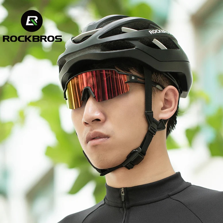 Lentes  con estuche y accesorios RockBros mod 10171