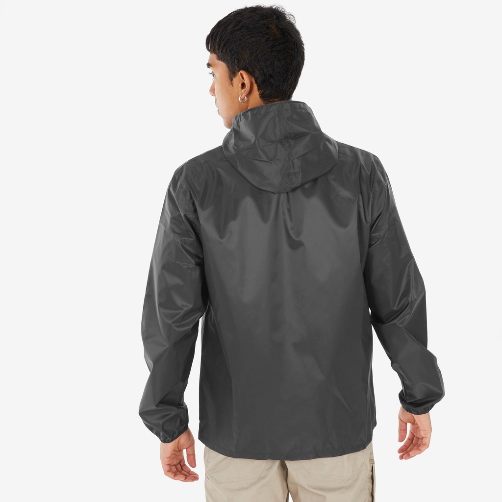 Chamarra Impermeable Color Negro