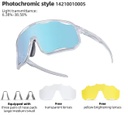 Lentes ROCKBROS De Ciclismo Transparente Azul
