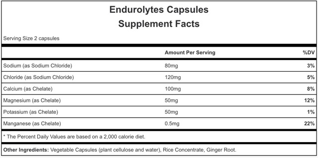 Hammer Endurolytes® - 120 Capsules