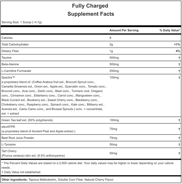 Fully Charged cherry - Hammer Nutrition