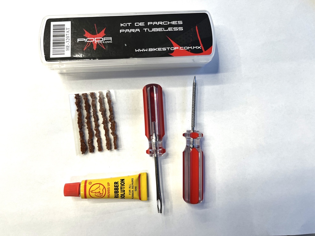 Kit parches tubeless