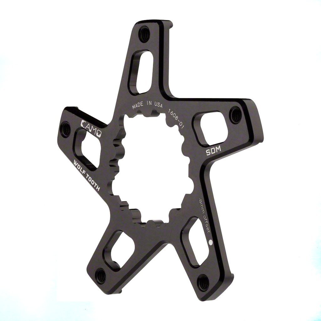 Araña camo WOLFTOOTH P/SRAM DIRECT MOUNT M8 (STD) NEGRO