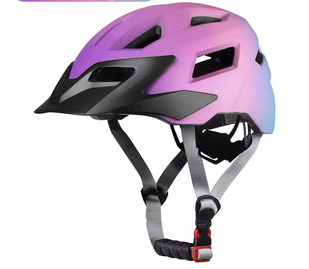 Casco para niña rosa