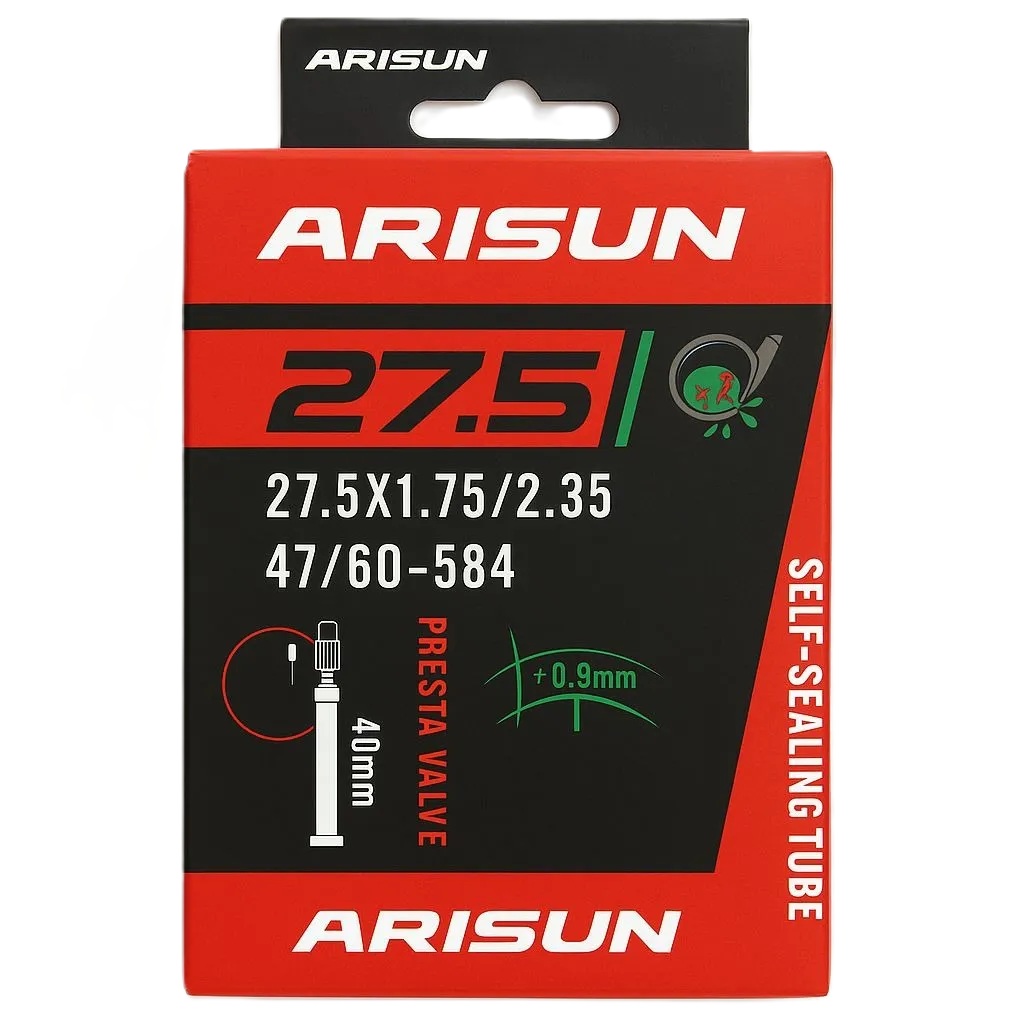 Camara MTB ARISUN 27.5x1.75.2.35 Valvula Francesa 40MM