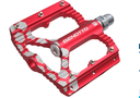 Pedales BENOTTO Rojo Aluminio