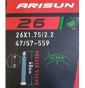 CAMARA MTB ARISUN 26X1.5/2.2 VALVULA FRANCESA