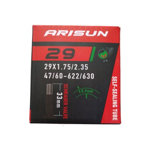 CAMARA MTB ARISUN 29X1.75/2.35 VALVULA AMERRICANA
