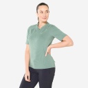 Jersey De Ciclismo De Manga Corta Verde Talla S