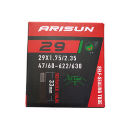 CAMARA MTB ARISUN 29X1.75/2.35 VALVULA AMERRICANA