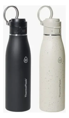 ANFORA THERMOFLASK SET 2 BOTELLAS 740ML ACERO INOXIDABLE TERMICO 